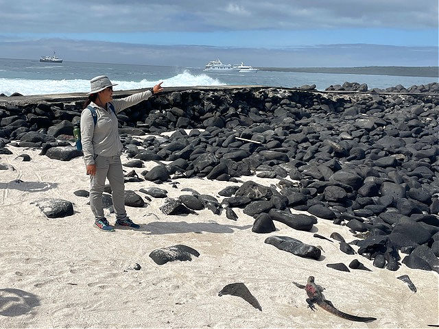 Enchanted Expeditions Galapagos Boat Cruise Guide Karla