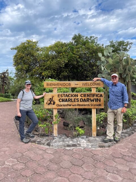 Visiting the Charles Darwin Research Station on Santa Cruz Island, Galapagos Ecuador